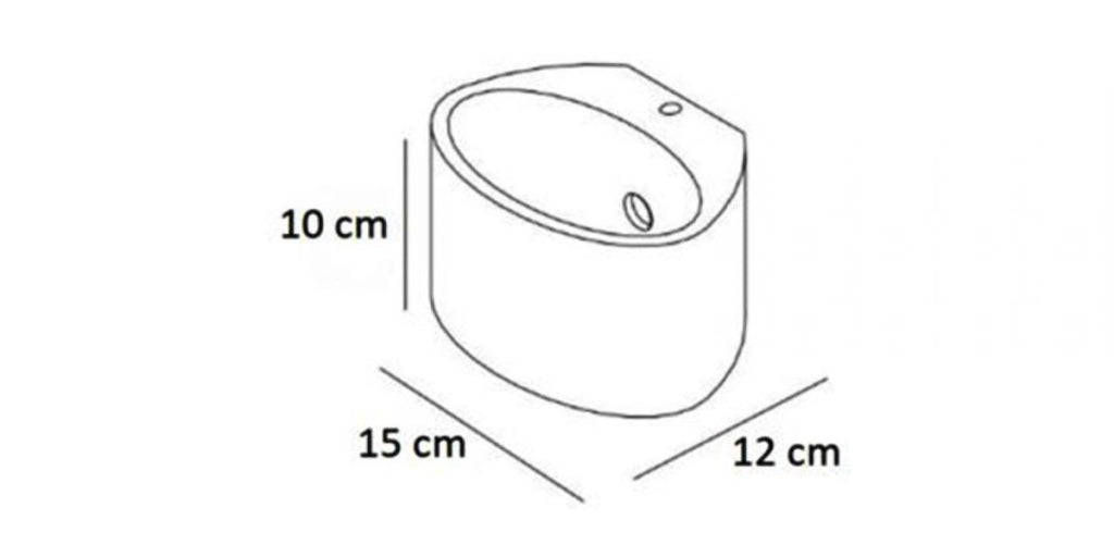 APPLIQUE LAMPADA INTERNO OVALE GESSO BIANCO DOPPIA LUCE