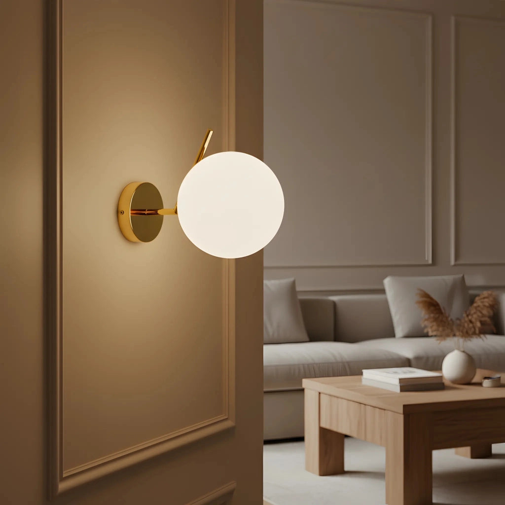 Lampada Da Parete G100-1w Gold