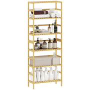 Libreria a scaffali in bamb¨´ ¨C Minimal ¨C 6 livelli naturale