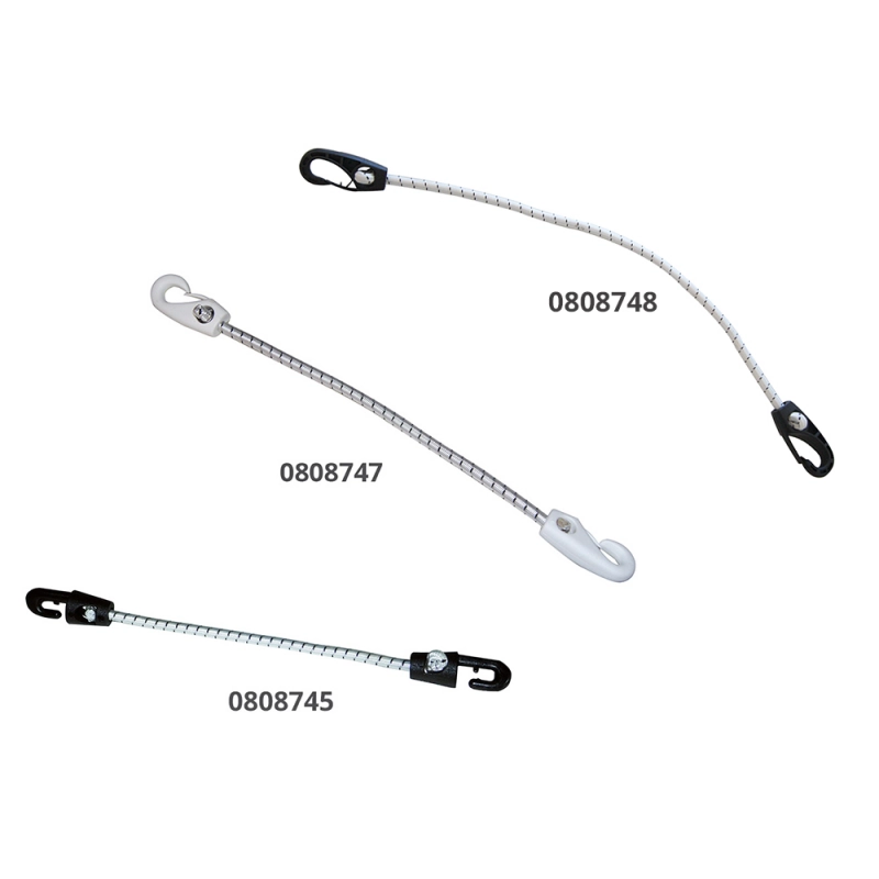 ELASTICO C/MOSCHETTONI CM.20 SHOCK CORD CM.50