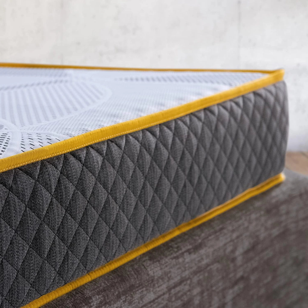 Materasso memory singolo 110X200 Cm, Materasso Americano multistrato a zone H30 cm, Materasso ortopedico a 3 STRATI | Materasso anallergico prodotto in Italia - MOD. EQUILIBRIUM H30