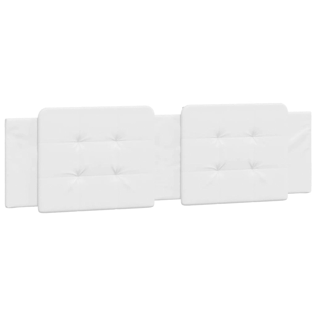 Cuscino Testiera Zadar Bianco 183 cm in Similpelle 374881