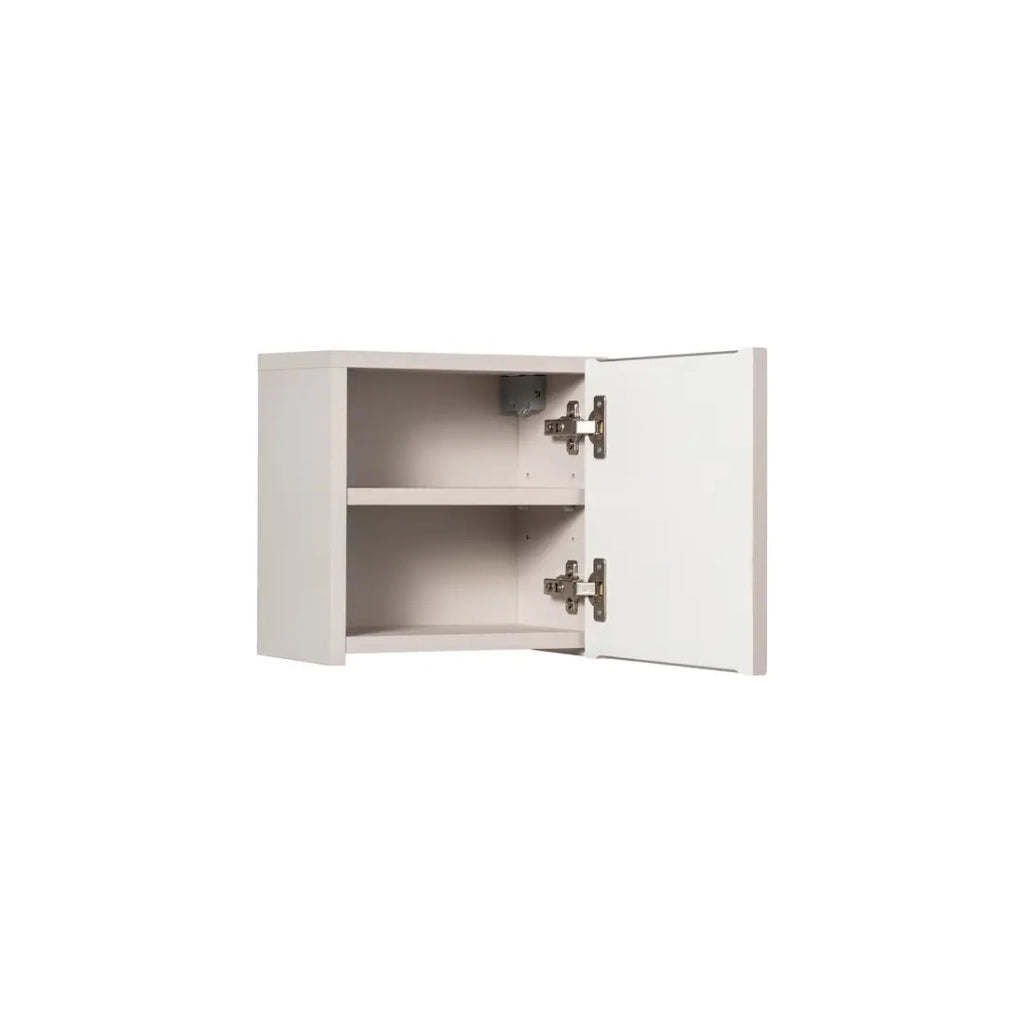 Mobile da bagno VANO - 1 porta - Marrone congo - L30 × P30 × H18 cm - Da appendere