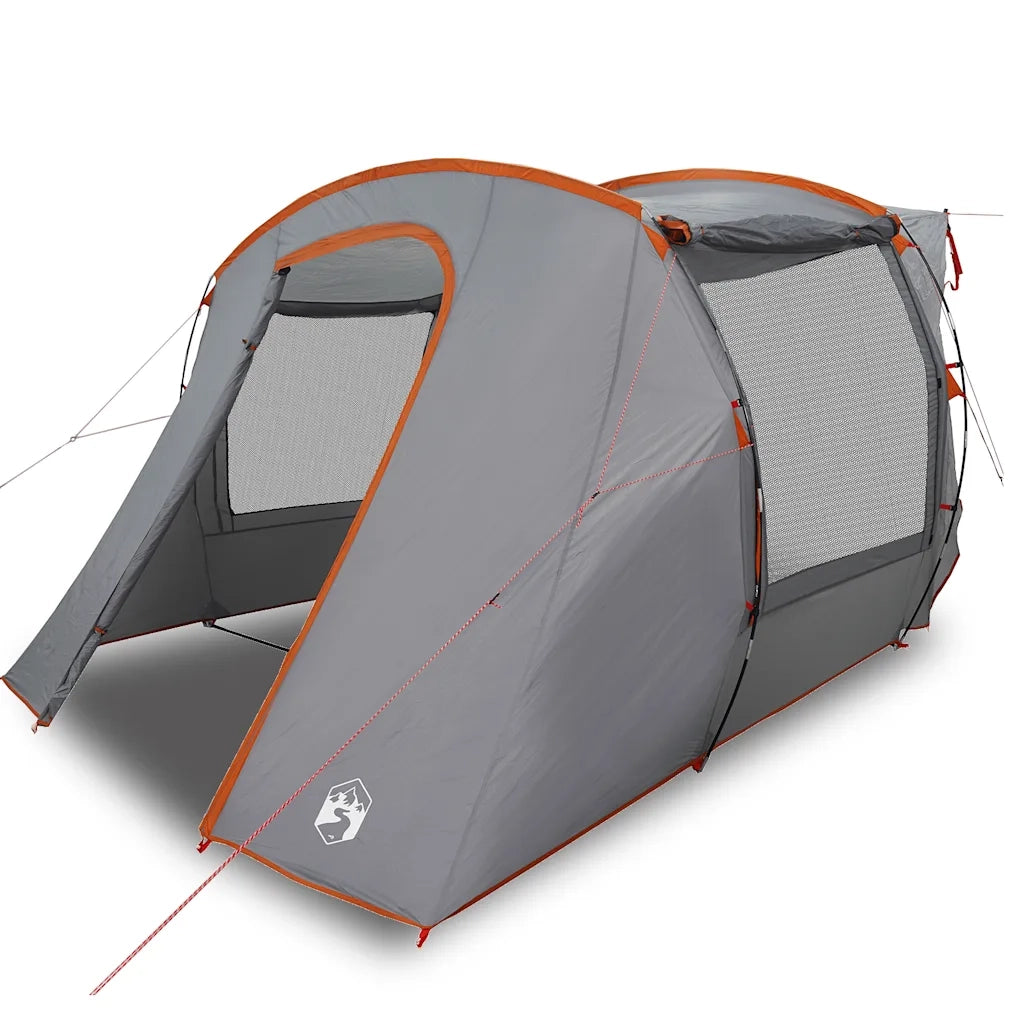 Tenda da campeggio | Tenda da campo per Auto Grigio e Arancione Impermeabile