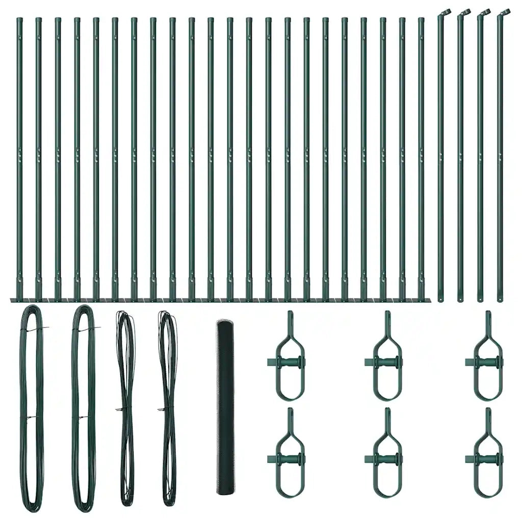 Palo della recinzione Verde 50 x 1,4 m (rete 25 mm)