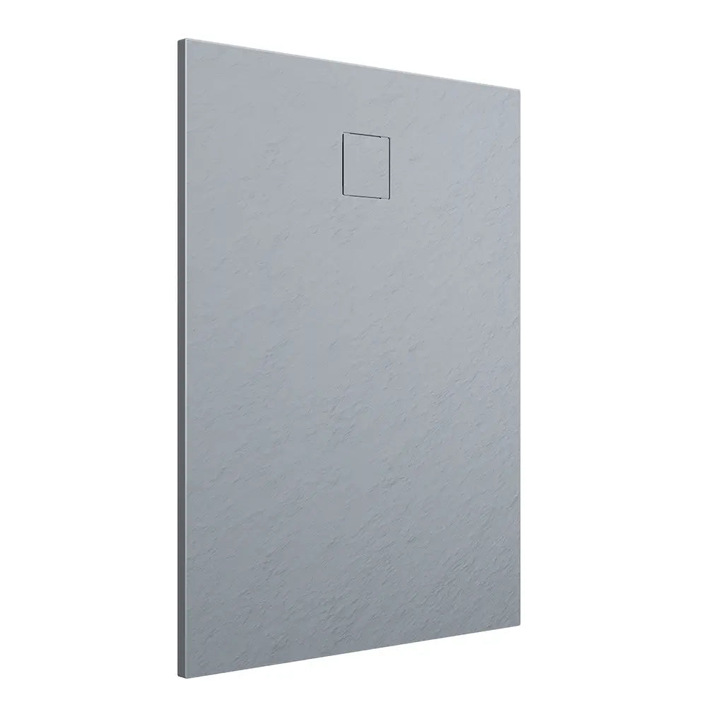 Piatto doccia 90x110 cm colore grigio effetto pietra | Samos