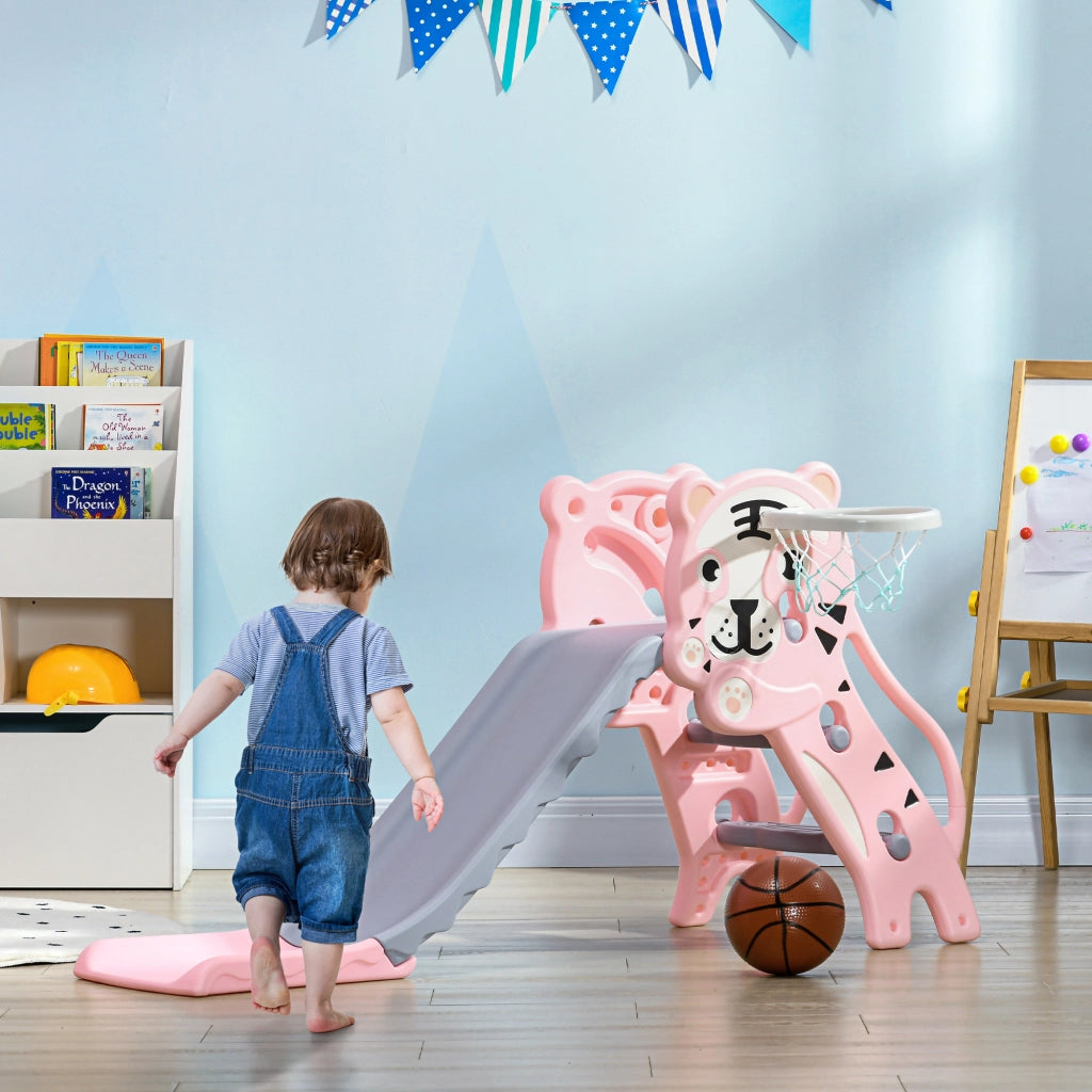 Toboga Bambini con Canestro ¨C Minimal ¨C Rosa