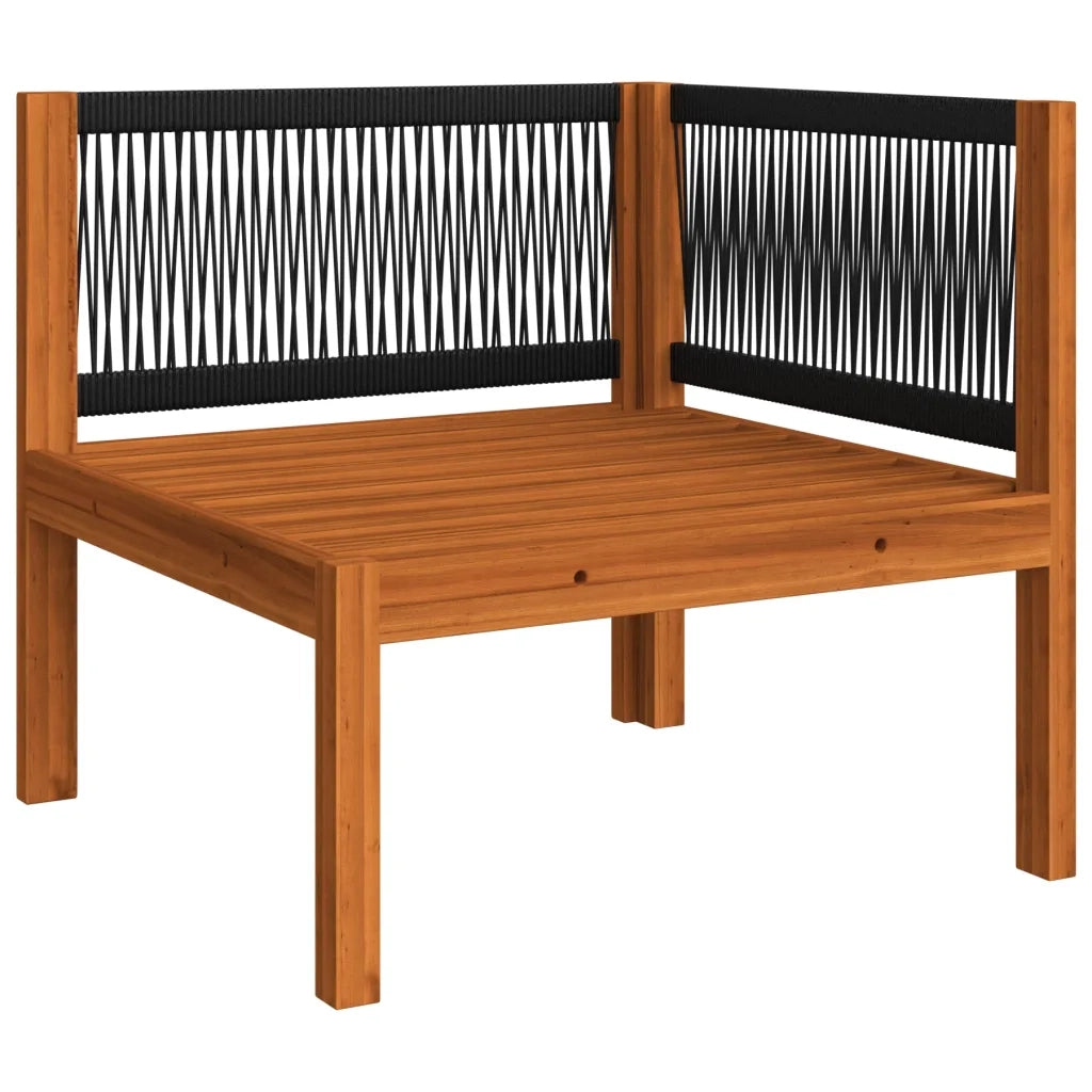 Set da giardino 6 pezzi con cuscini crema 63x63 cm 3057901