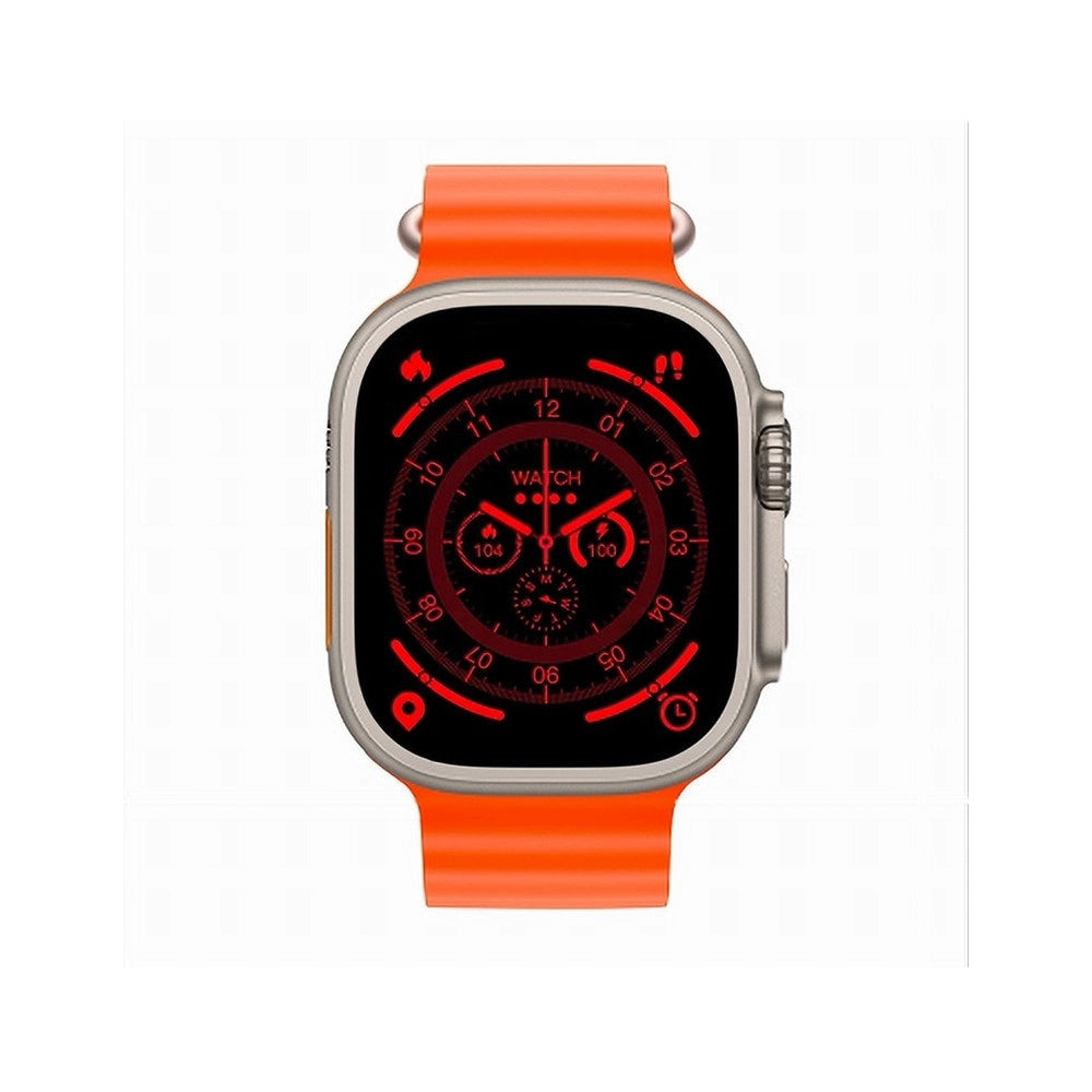 Trade Shop - Smartwatch S9 Ultra 49 Mm Cinturino In Silicone Orologio Digitale Contapassi -