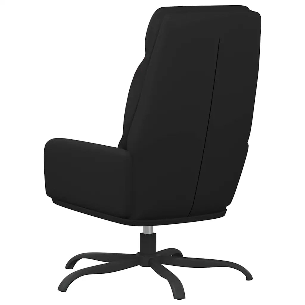 Divano Sedia-Poltrona Relax Nera in Similpelle 501302