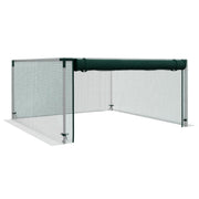 Rete Protettiva per Piante ¨C Minimal ¨C Verde/Argento 125x125x62.5 cm