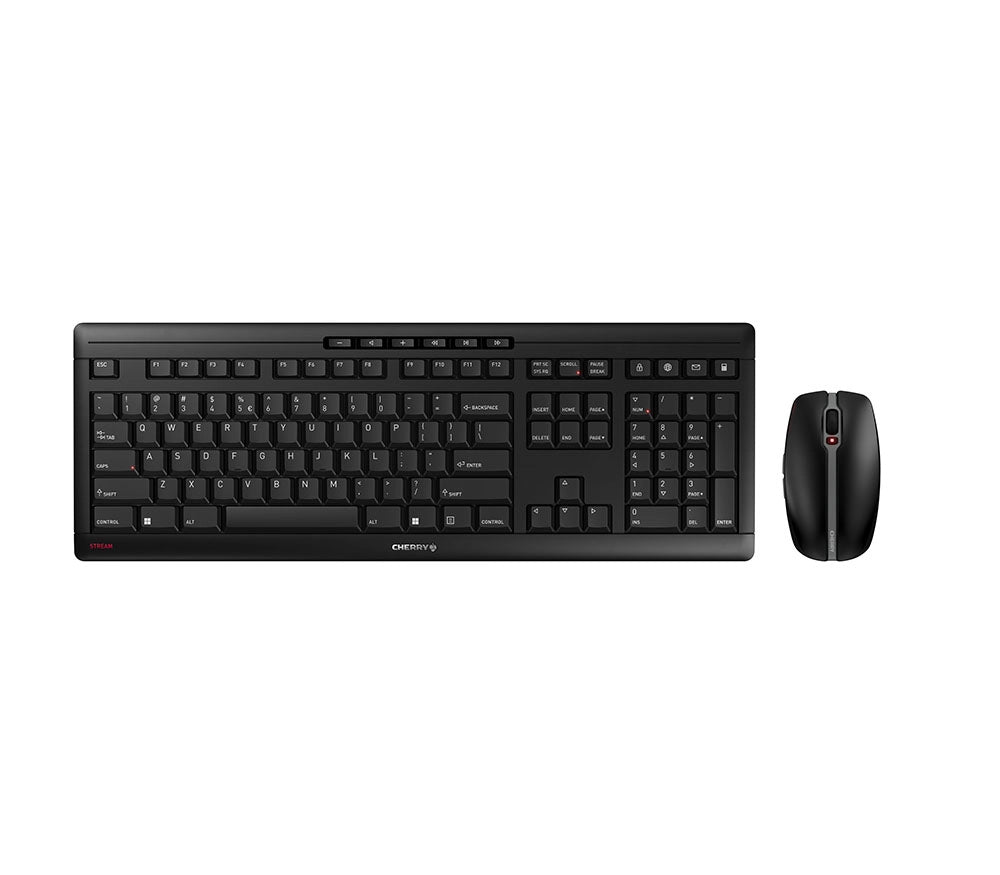 Cherry set di mouse e tastiera jd-8560eu-2 / jd8560u nero