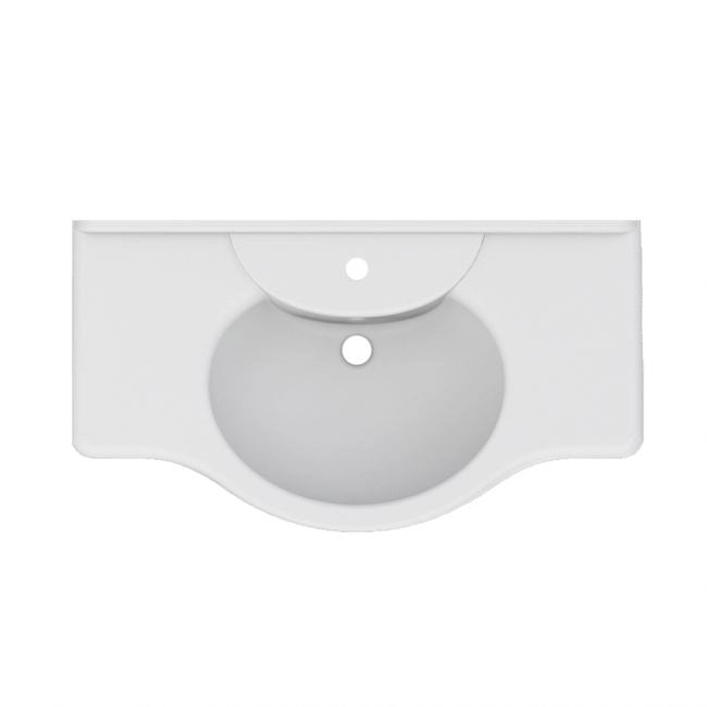 Lavabo a parete Consolle Universale 75 cm 85 cm 105 cm - Misura 85 cm