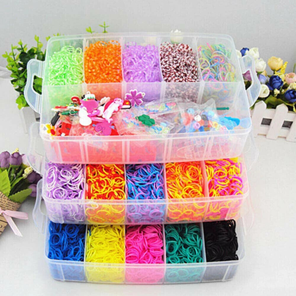 Set braccialetti elastici per bambini con scatola ¨C Minimal ¨C multicolore