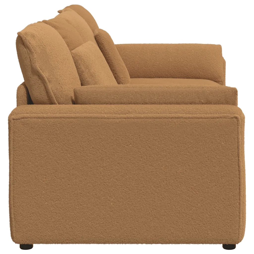 Divano Modulare con Cuscini Beige 3321146