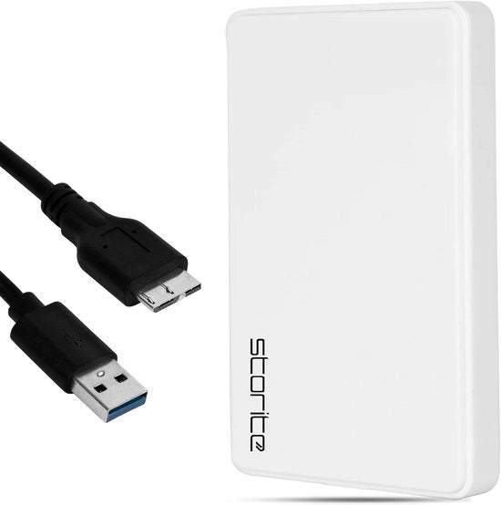 Esterna hard disk 500 GB - connettore USB 3.0 per archiviazione rapida per Mac, laptop, PC e PS4