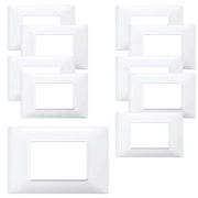Vimar plana placca 3 posti pezzi 10 tecnopolimero bianco 14653.01