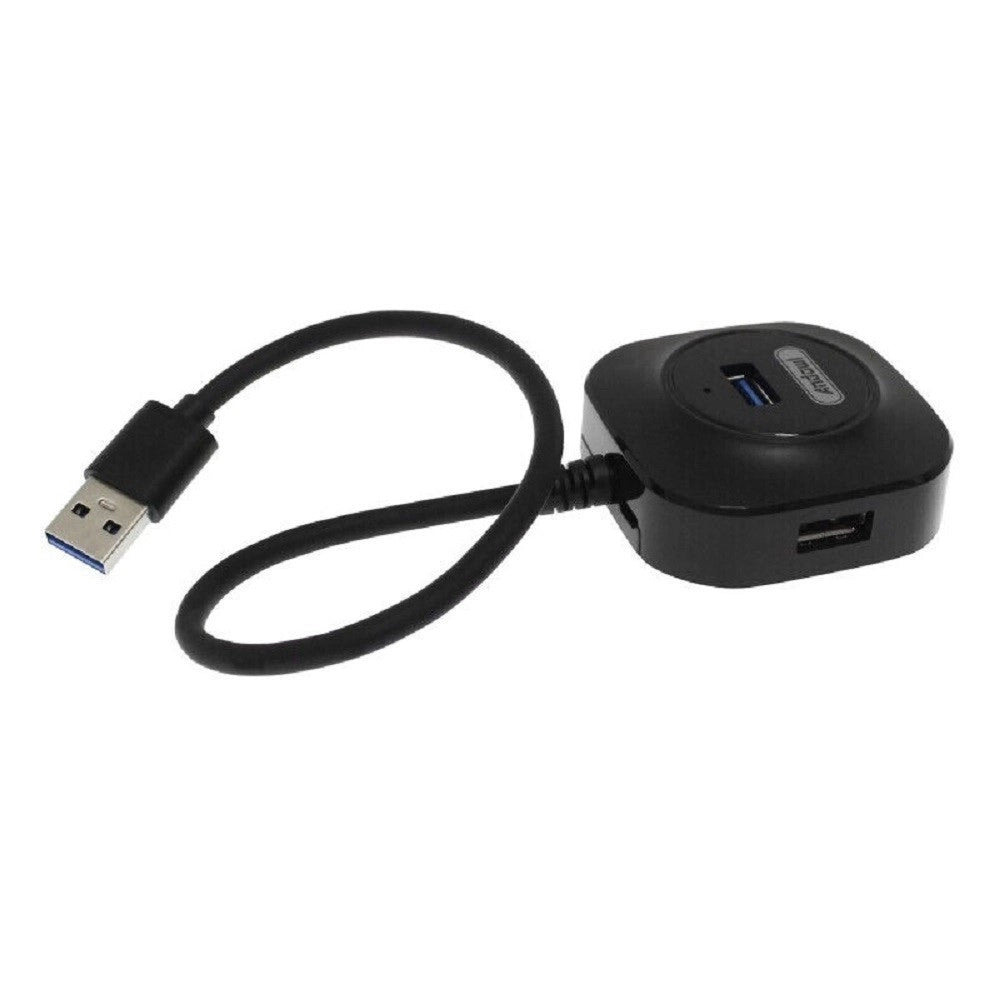 Trade Shop - Smart Hub Usb 4 In 1 Con 4 Porte Usb 3.0/2.0 Q-hu123 Telefoni Computer Notebook -