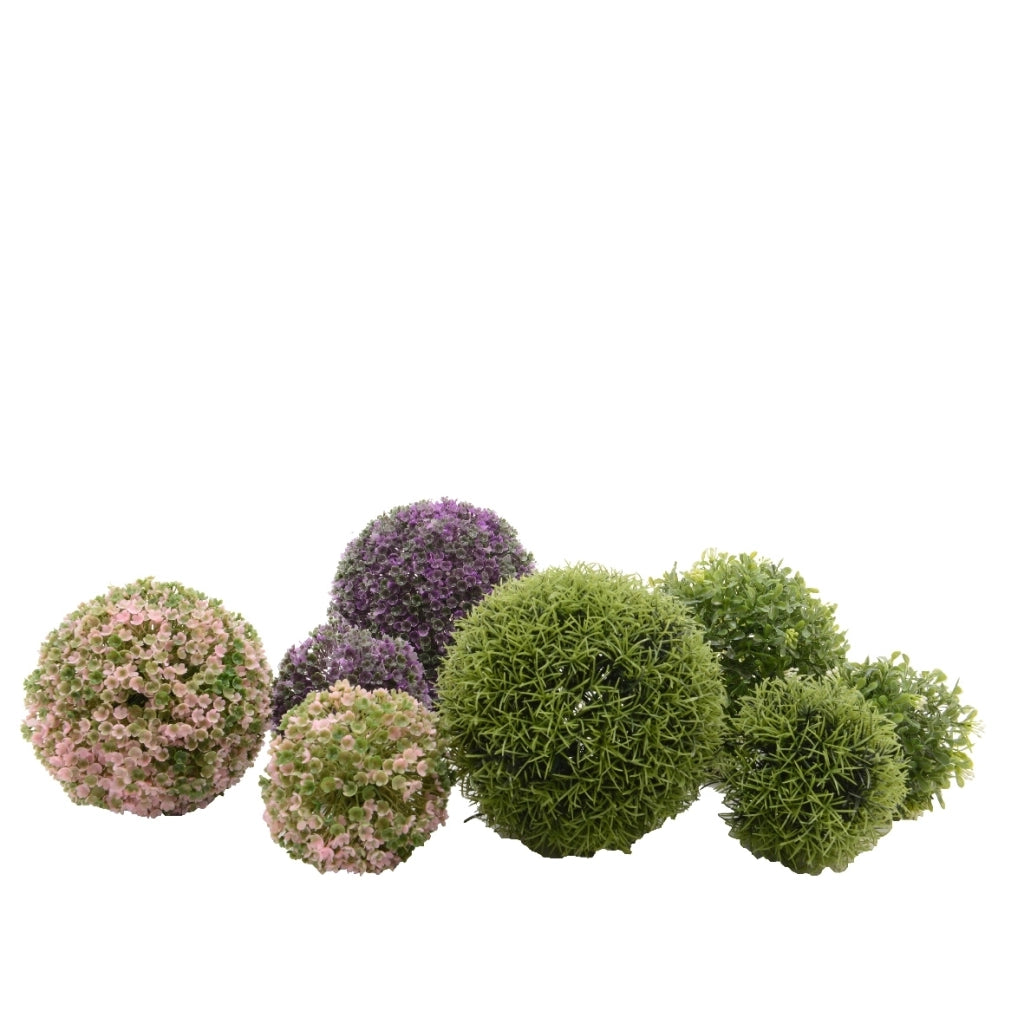 GREEN BALL D.10CM.
