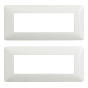 Bticino matix placca 6 posti tecnopolimero bianco am4806bbn pezzi 2