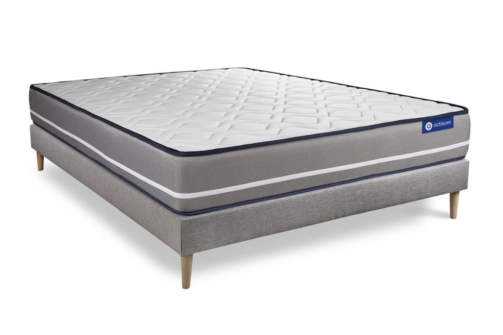 Kit rete e materasso Actimemo pur 120x195cm - Spessore : 20cm- memory foam - rigido
