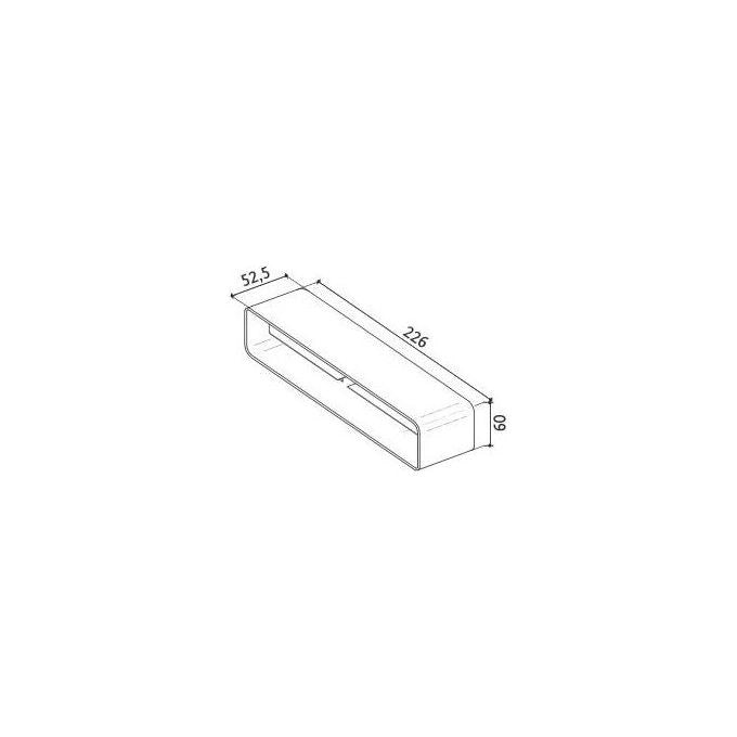 FABER S.p.A. 112.0157.295 accessorio per cappa Tubo di prolunga per cappa aspirante