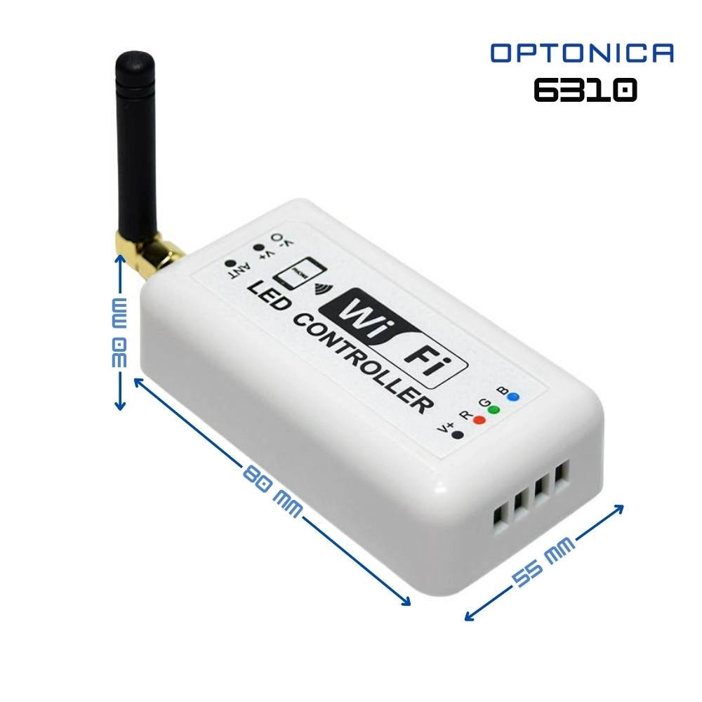 Controller wi-fi led rgb compatibile optonica