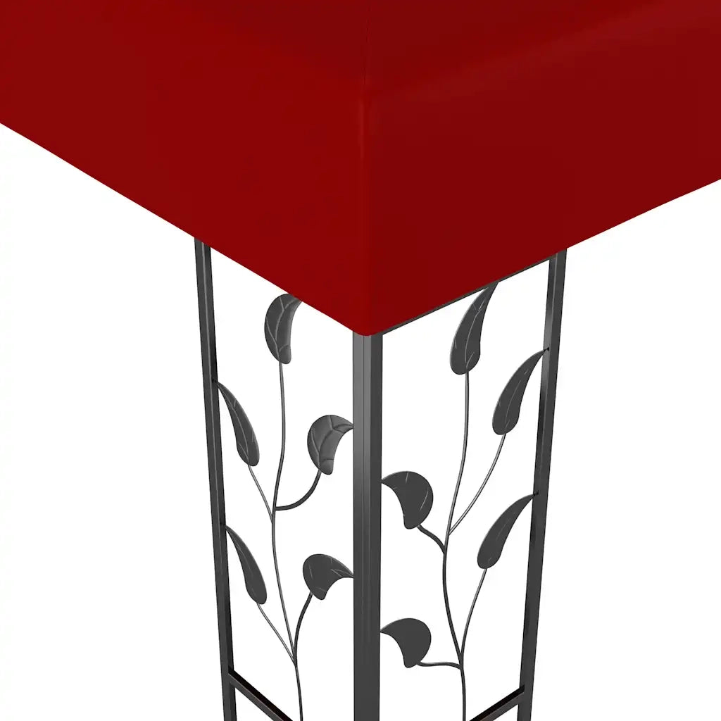 Gazebo | Pergolato 3x3 m Rosso Vino