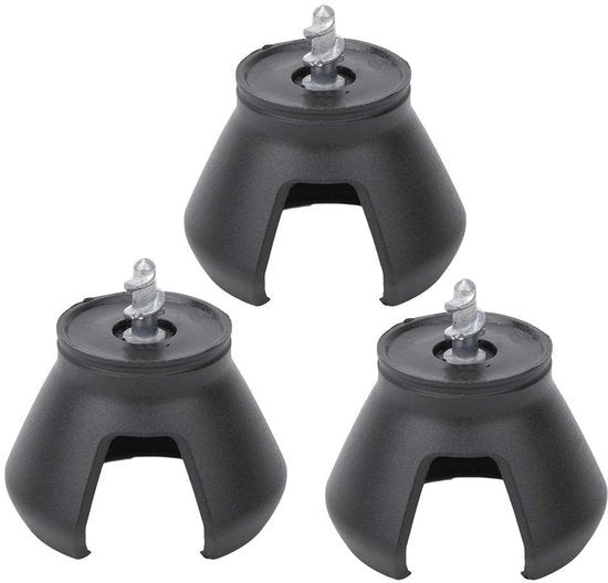 Strumento di Recupero Palla da Golf a 3 Arti - Accessorio per Piastra da Golf - Leggero - 5 x 4 cm - Recupero Palla da Golf