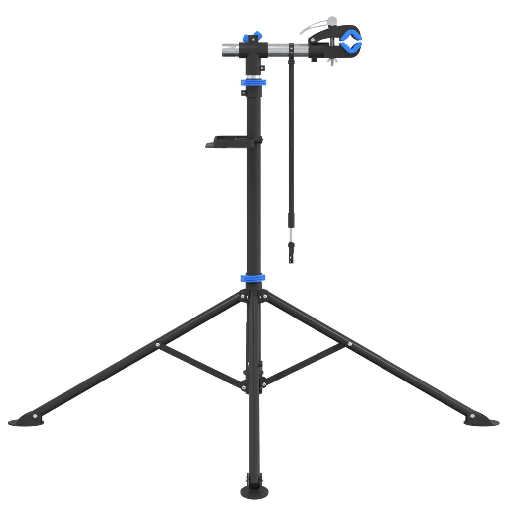 Supporto Riparazione Bici Regolabile 108-188 cm Blu in Acciaio 4005552