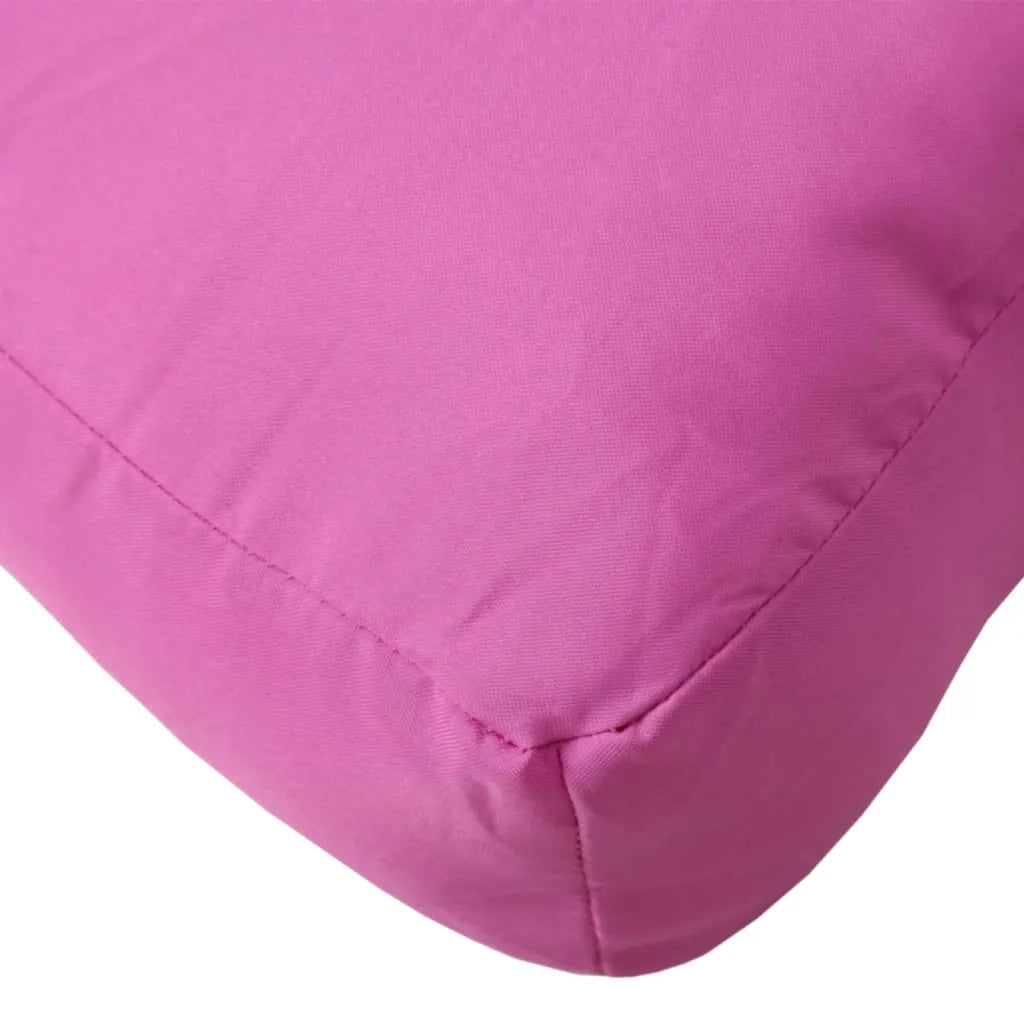 Cuscino per Pallet Rosa 80x80x12 cm in Tessuto 360511