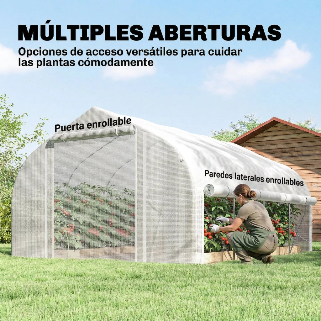 Serra Tunnel 4x3x2 m ¨C Minimal ¨C Bianco