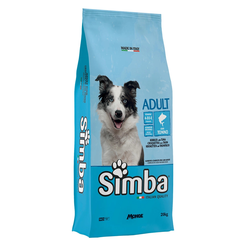 CROCCHETTE PER CANI 'SIMBA' tonno - kg 20  - MONGE