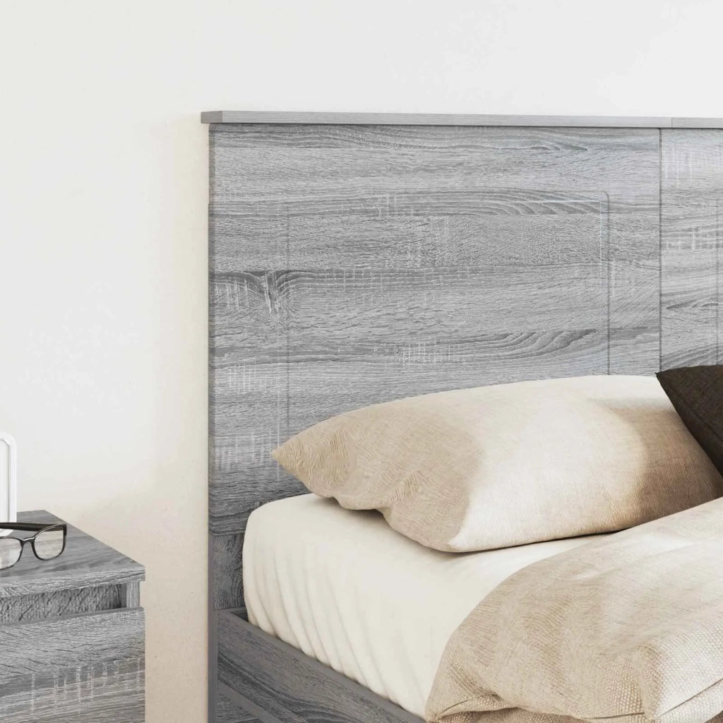 Testiera | Testata Sonoma grigia 100 cm Legno ingegnerizzato