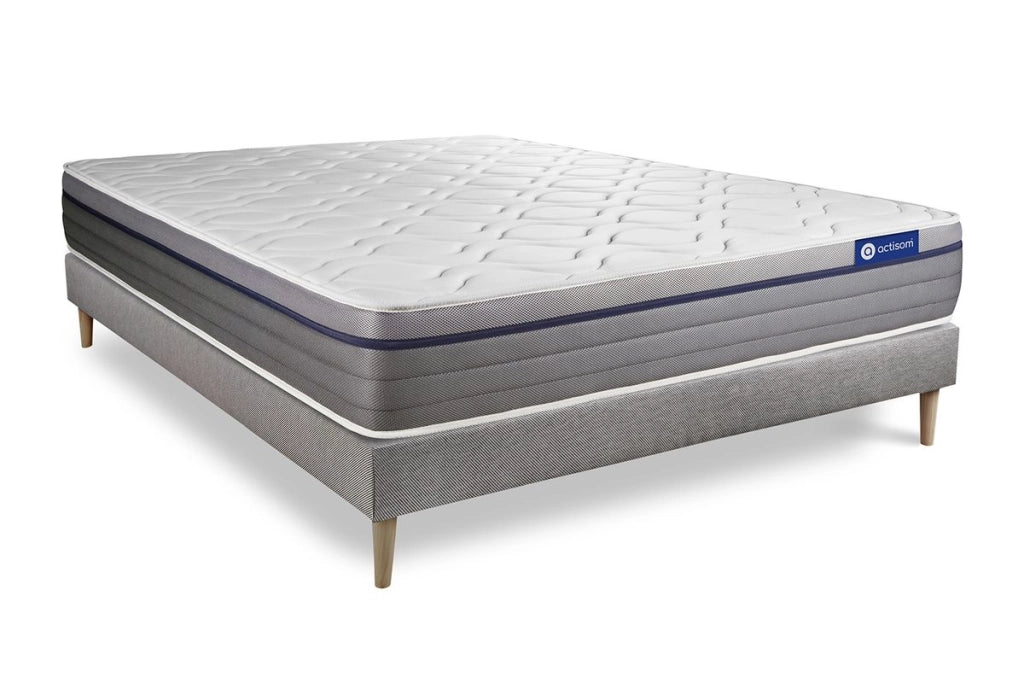 Kit rete e materasso matrimoniale Actimemo zen 180x220cm - Spessore : 26cm- memory foam - Bilanciato -