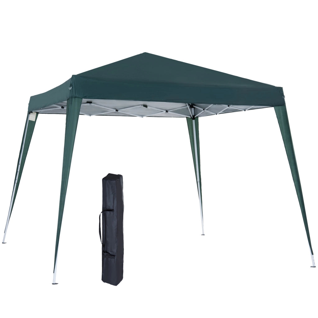 Gazebo pieghevole ¨C Minimal ¨C verde 240x240 cm