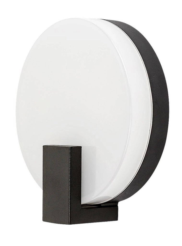 Applique esterna moderna LED 10W Cyprus nera IP44 Rabalux
