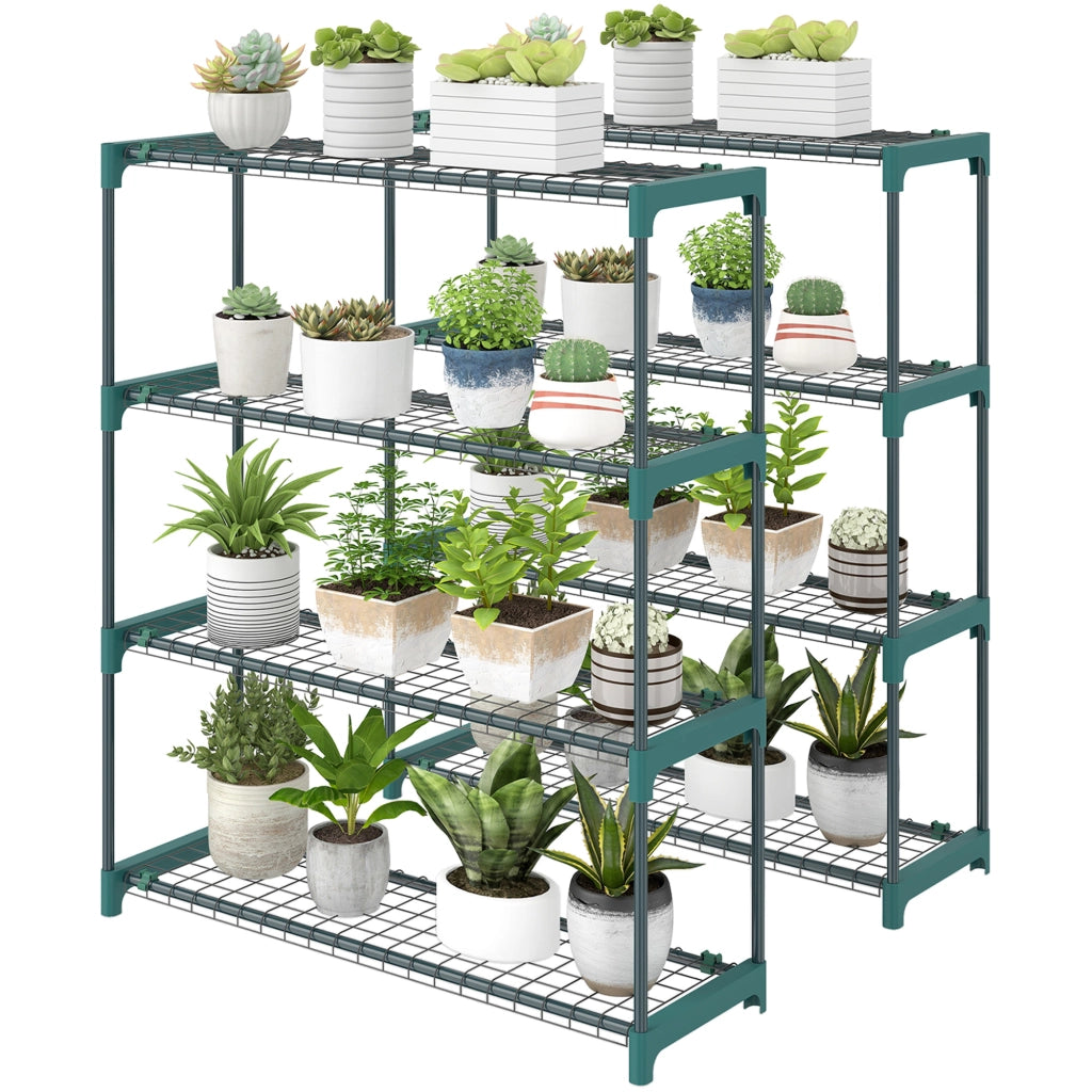Supporto Piante 4 Livelli ¨C zephmum ¨C Verde