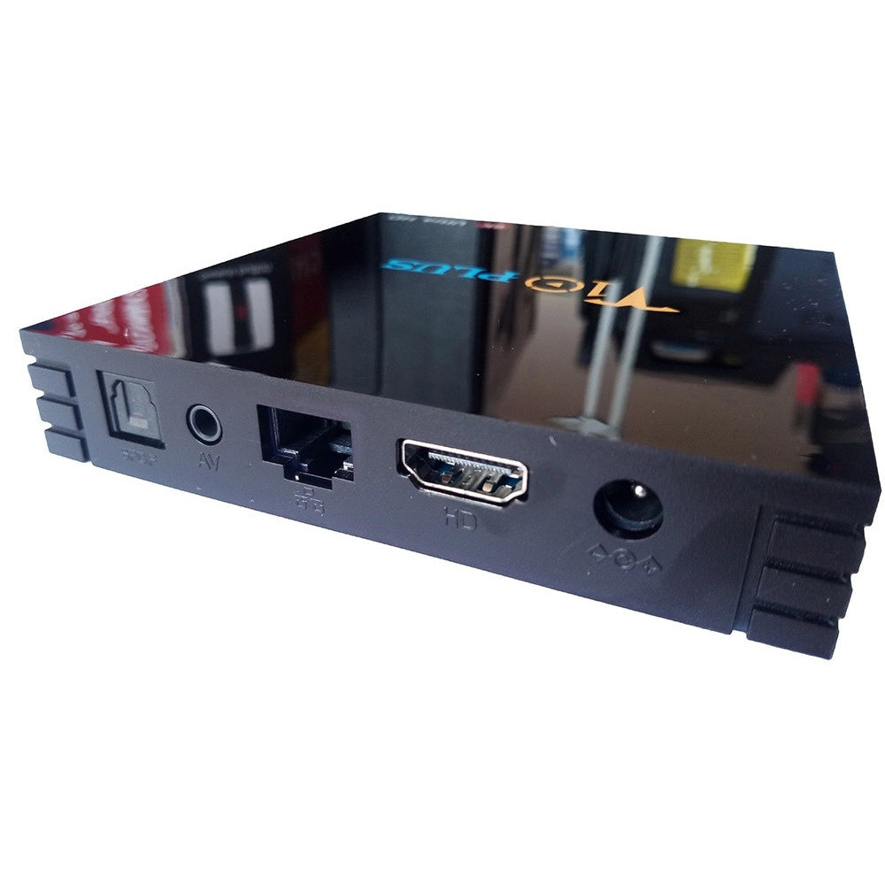 Trade Shop - Smart Tv Box T10 Plus Android 9 4gb Ram 64gb 4k Tv Gpu 5 Core Quad Wifi -