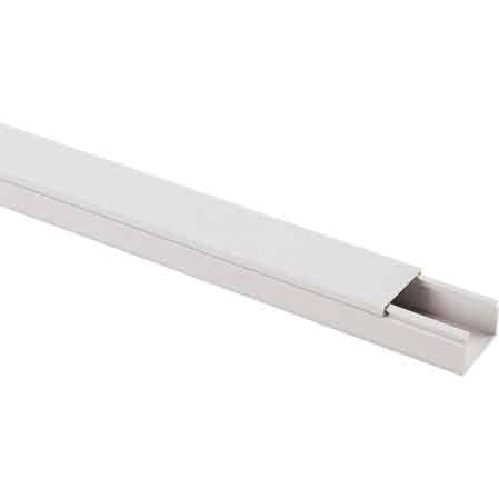 CANALINA PASSACAVI 40x17 mm (2 scomp.) - barra 2 mt