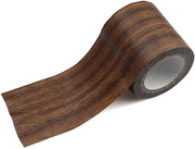 Tape autoadesivo in legno per arredamento - Donkerbruin - Effetto hout - Riparazione - 5.5 cm x 4.57 m - Pavimenti