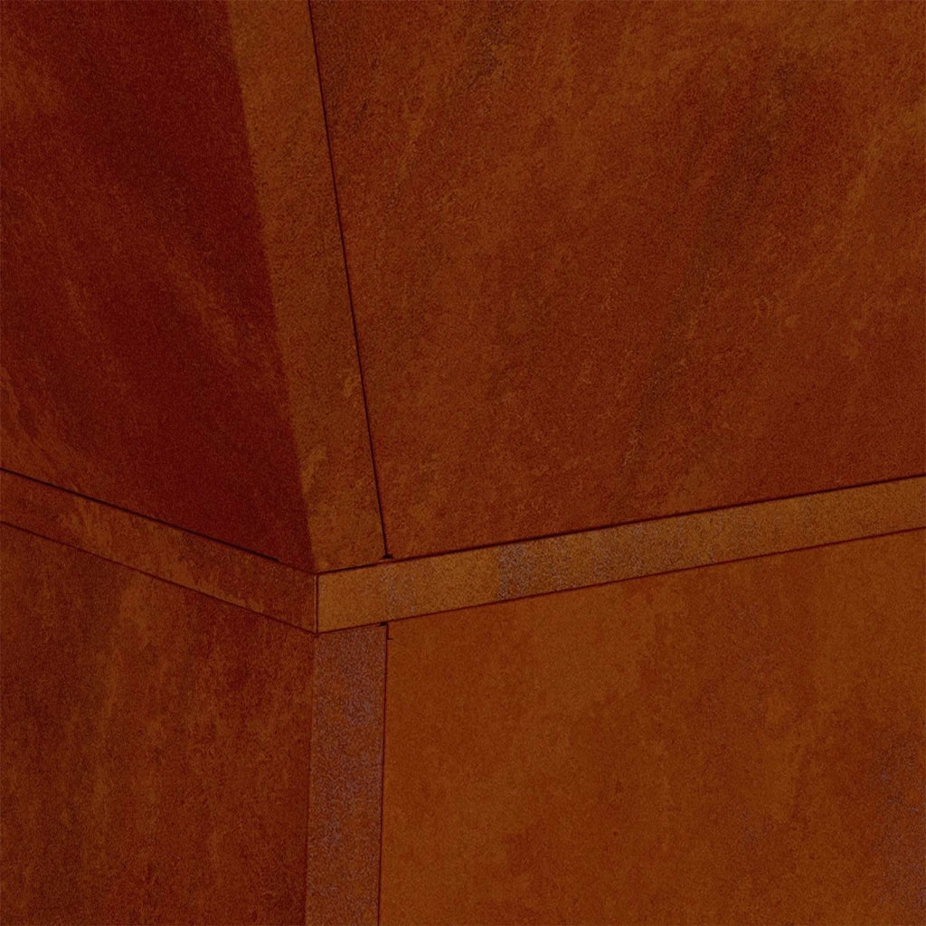Vaso a Pilastro 2 pcs Argento 35 x 35 x 73 cm 873851