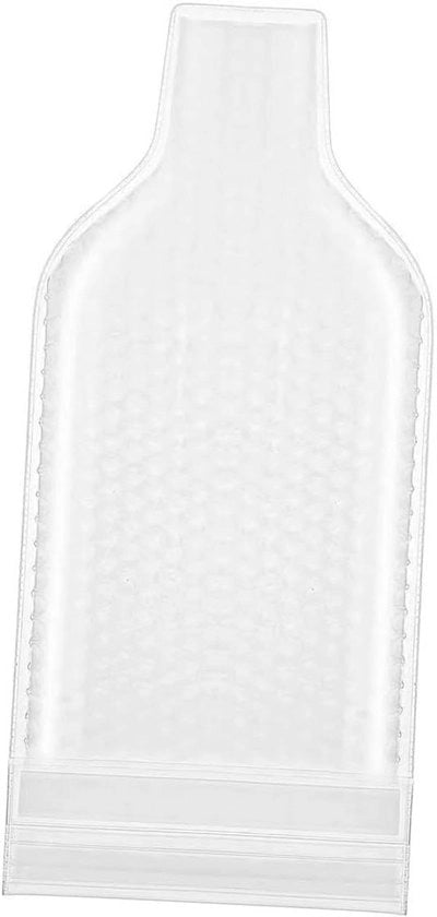 Set di 2 Tascabottiglie per Viaggio - Sacchetti per Bottiglie di Vino - Borse per Vino Reutilizzabili - Coperture Opache per Bottiglie - Borse per Vino Resistenti ai Colpi per Champagne - Birra - Olio d'Olive