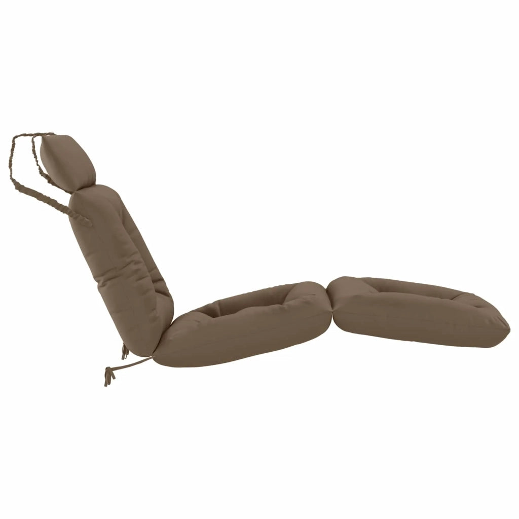 Cuscino per Lettino VIANEN 100% Poliestere Tortora 953904