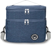 Sacchetto isolante portatile da 9,6 litri colore blu
