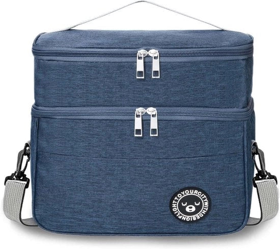 Sacchetto isolante portatile da 9,6 litri colore blu