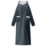 Felpa coperta Blu navy M Pile e Flanella 42017199