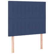 Testiera | Testata Blu 90x5x118/128 cm Tessuto