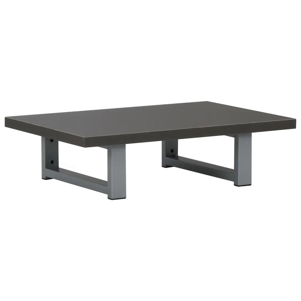 Set Mobili da Bagno | Armadio da bagno 2 pz Ceramica Grigio