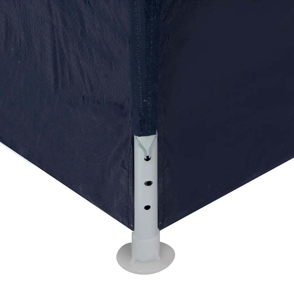 Gazebo | Pergolato da Giardino 3x12 m Blu